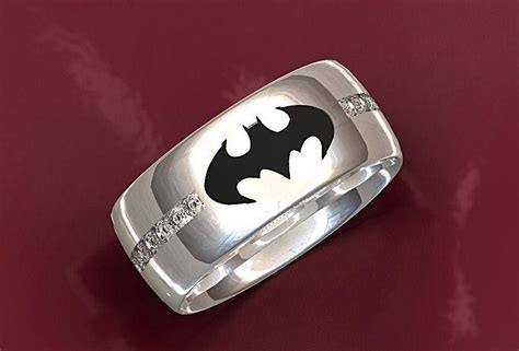 We Create Custom Batman Rings For Him